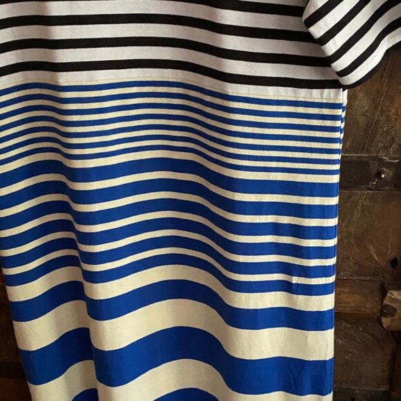Marni x Uniqlo  Striped Midi Tee T shirt cotton Border Dress - Picture 11 of 16